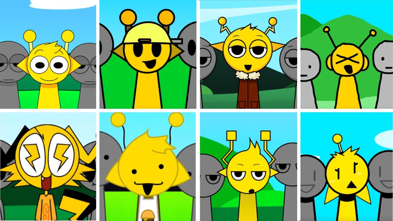 Incredibox - Sprunki but Only SIMON in ALL Different Mods