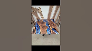 Seriously Stunning Ocean-Style Walnut Table 😯 Link In Bio For A Table Quote 👆 #wood #table #ocean