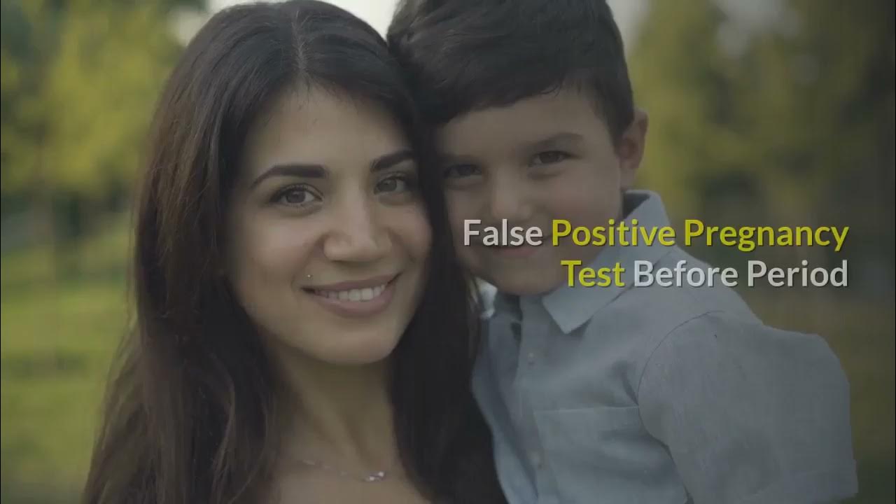 False Positive Pregnancy Test Before and After Your Period YouTube