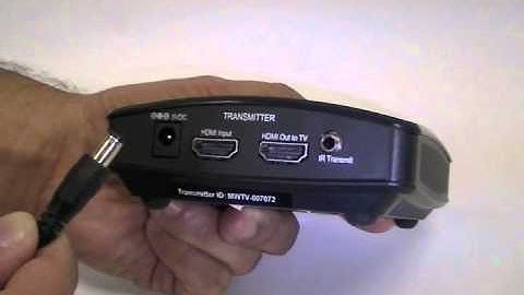 How to Sync between the MyWirelessTV Devices