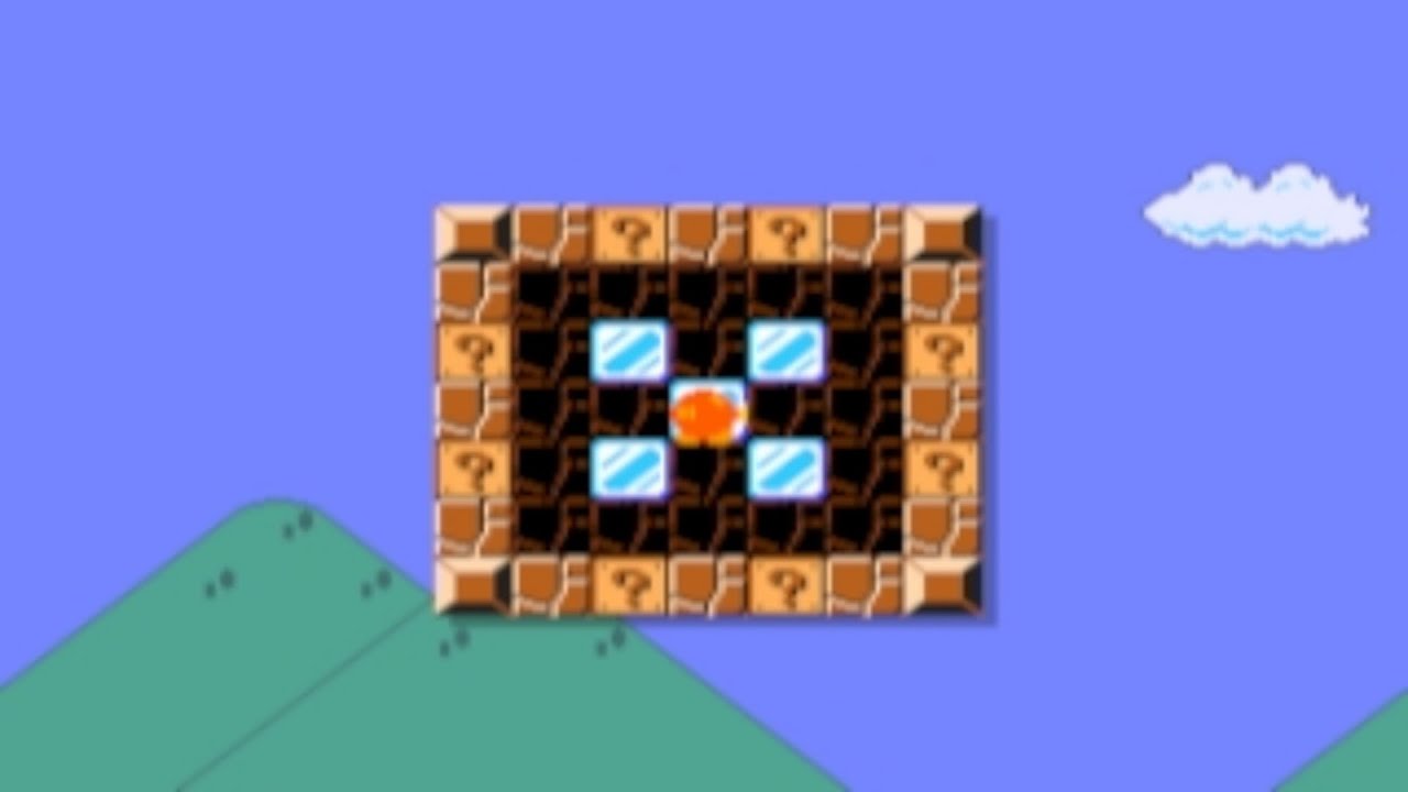 壊れた氷はどの形 破片をもとに推理せよ クイズ By ツキヨミズク Super Mario Maker Ali Youtube