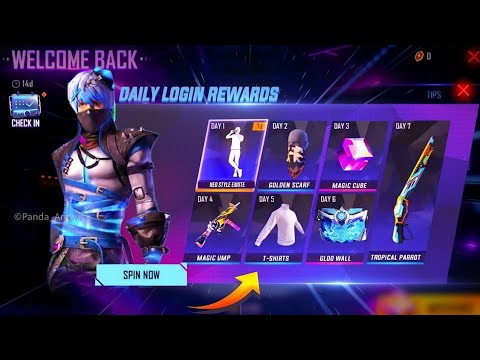 FREE DAILY LOGIN REWARDS CLAIM करो जल्दी ??| FF NEW EVENT | FREE FIRE NEW EVENT | FF NEW EVENT TODAY