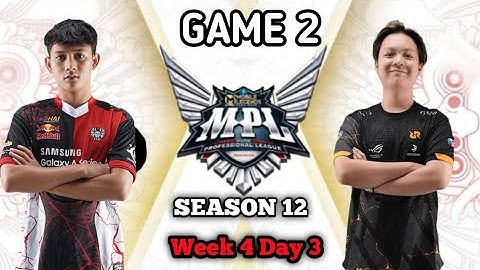 War Mpl  Rrq Hoshi vs Alter Ego Game 2 Week 4 Day 3