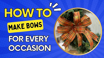 DIY Bows: Easy & Creative Bow Making Tutorial