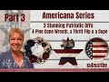 3 More Stunning Americana DIYs Part 3 | Pine Cone Wreath, Flag Round Dupe &amp; Rustic Star Thrift Flip