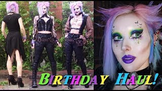 My Gothy Birthday Haul, With Weird Childhood Artifacts!