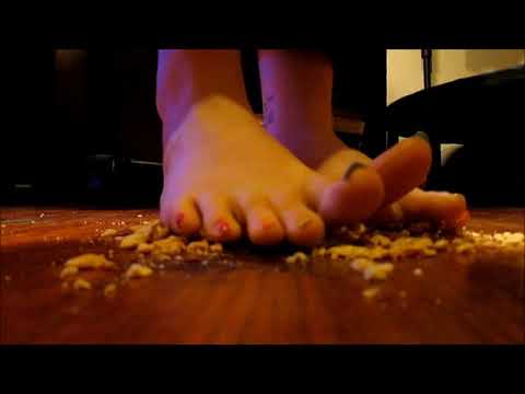 Crushing Peanuts in Ballet Flats & Barefoot