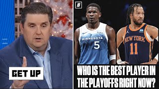 GET UP | Anthony Edwards is the best players in NBA over Jalen Brunson - Brian Windhorst on playoffs