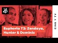 'EUPHORIA' T2: ¿Cuál fue la escena más difícil de grabar para Zendaya, Hunter y Dominique? | LOS40