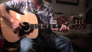 Video thumbnail of "Whining Boy Blues  Jorma Hot Tuna lesson part 1"