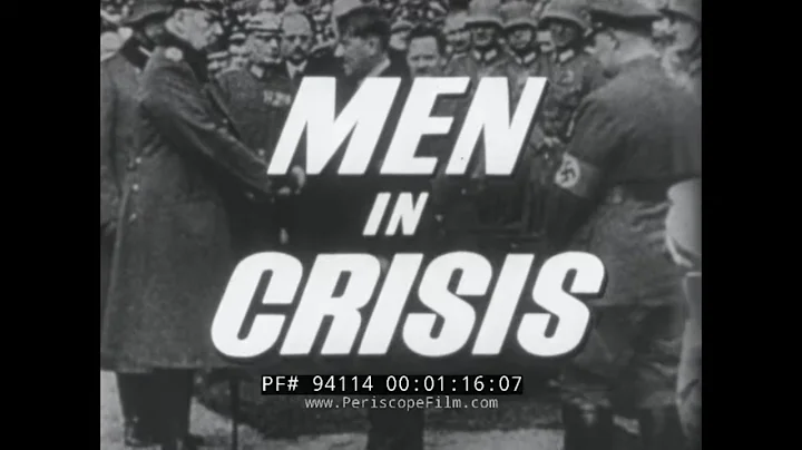 1964 TV SHOW   " MEN IN CRISIS: HITLER VS HINDENBU...