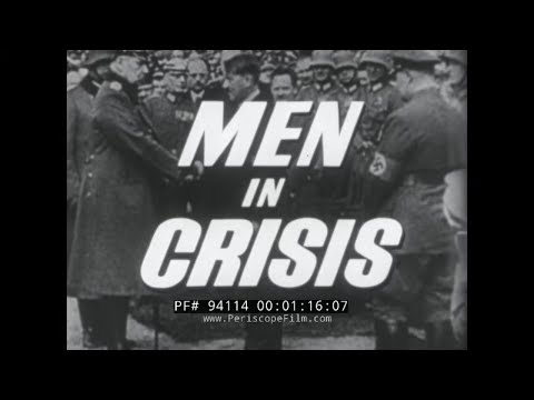 1964 Tv Show Men In Crisis: Hitler Vs Hindenburg 1930S Rise Of Nazi Party In Germany 94114