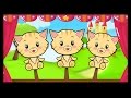 Trois petits chats  comptines et chansons pour les petits  titounis