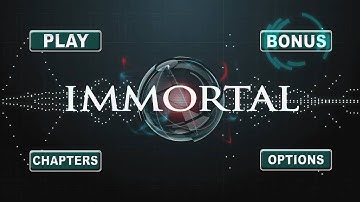 Tech style dvd menu animation