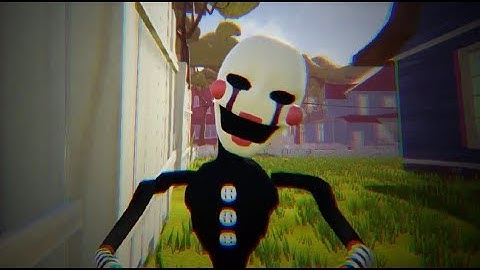 MY NEW NEIGHBOR IS A PUPPET | Hello Neighbor ACT 1