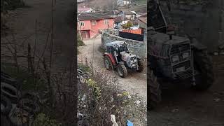 Mey Ferguson 277 D 5Li Pulluk Ile Tarladan Gelme