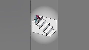 Thumbnail of Stairs ILLUSION || Minecraft Animation || #shorts