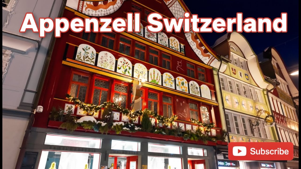 A Day in Appenzell, Switzerland