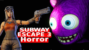 Fortnite Subway Escape 3 (Horror) Tutorial! Code: 2742-7576-3573
