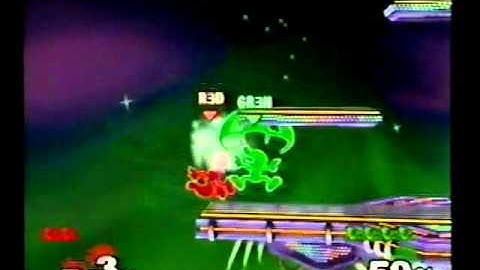 DDRKirby(ISQ) - 3-23,24-11 - SSBM - #8 - Green(G&W) vs. Red(G&W).MPG