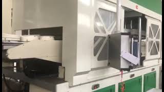 Fully automatic pulp molding tableware machine