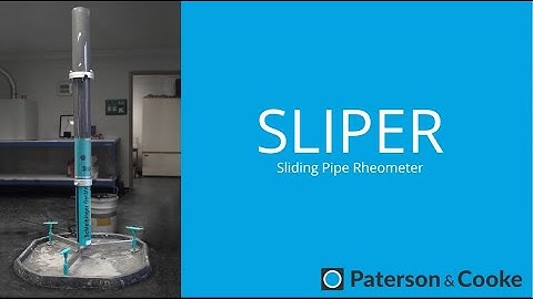 Paterson & Cooke UK Laboratory Sliper video
