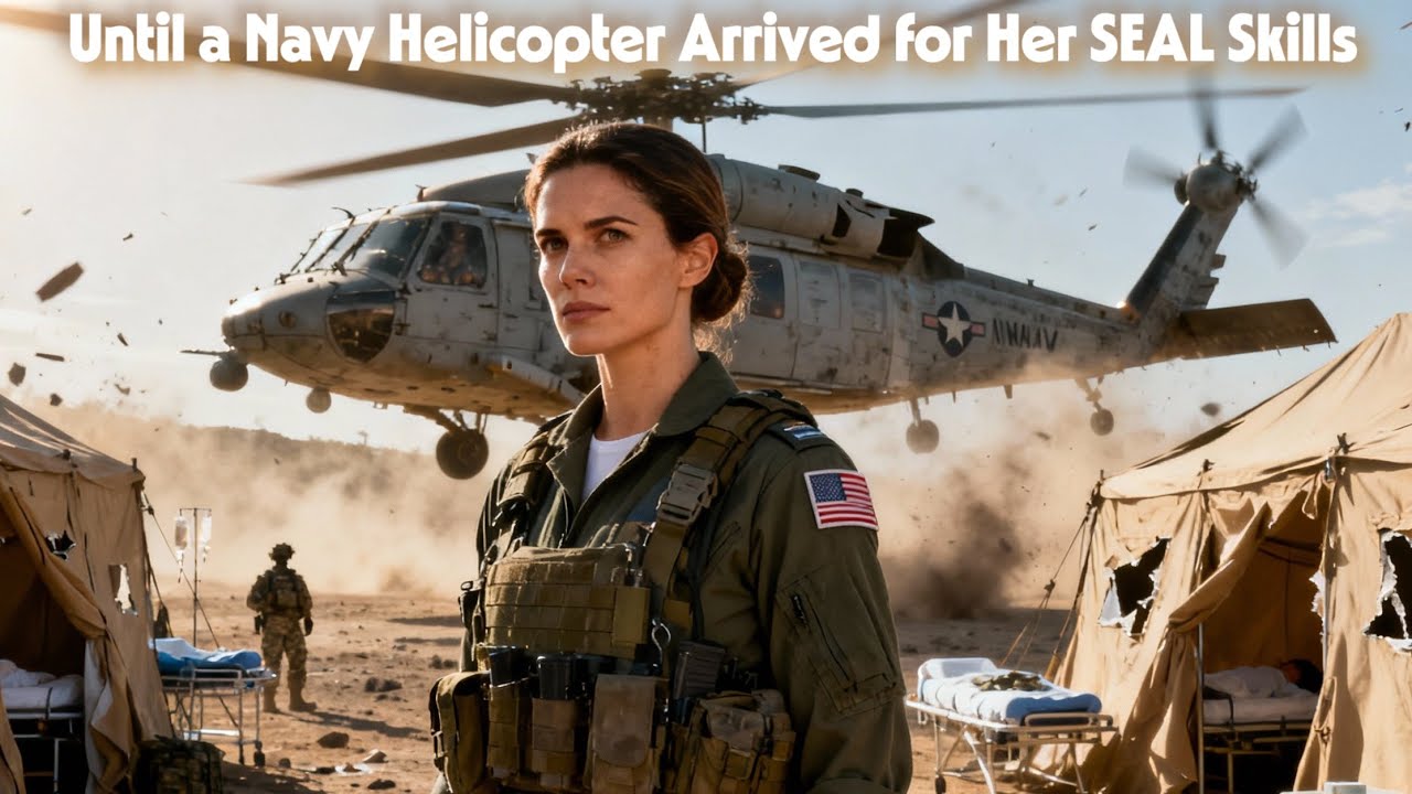They Laughed at the Silent New Nurse—Until a Navy Helicopter Arrived for Her SEAL Skills |