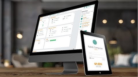HPE Aruba Networks Fabric Composer TechFlash