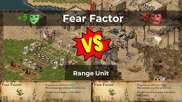 Stronghold Crusader HD - Fear Factor Effect on Range Units
