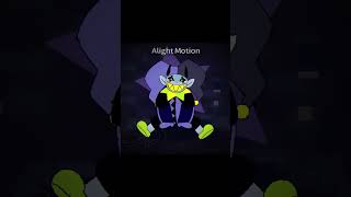 Jevil content is rare #jevil #deltarune #undertale #tobyfox #tween #art #alightmotion #capcut