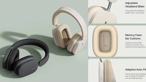 Unleash Sonic Bliss with Baseus Bowie H1 Noise-Cancelling Headphones  Immerse in Pure Audio Delight!