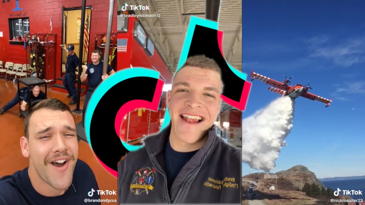 [old video, won’t go online again] *COOL* Firefighters on TikTok Compilation 2021