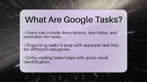 What Are Google Tasks? - Talking Tech Trends