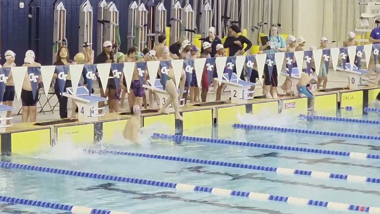 Swim Atlanta Short Course Kickoff | Time Drops in All 4 Events + State Cut in 50 Fly!