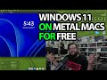 How to Run Windows 11 on a Metal Mac Using UTM (Completely Free!)