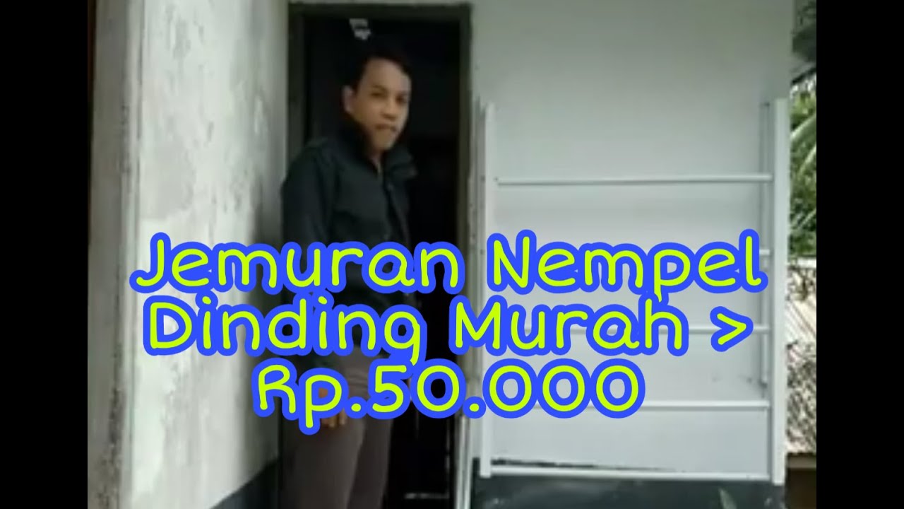  Jemuran  Minimalis  Nempel Dinding  YouTube