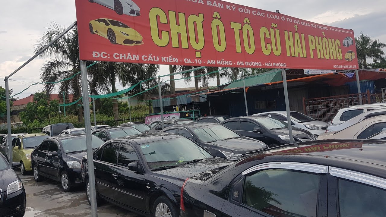 cho xe hai phong New 2022 Chợ ô tô cũ Hải Phòng bán giảm giá lô 40 xe 5 chỗ, 7 chỗ 0964674331