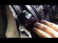 2000 Mazda MPV 2.5L tensioner replacement