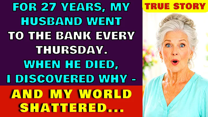 My Husband Went to the Bank Every Thursday for 27 Years — After He Died, I Discovered His Secret...