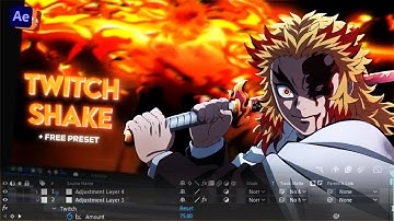 Twitch Shake in 2 MINUTES!! | After Effects AMV Tutorial
