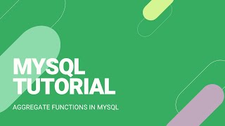 Aggregate Functions in MySQL (Bangla)
