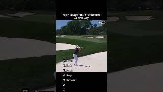 Top7 cringe “WTF” moments in pro golf #golfshot #golf #pgatour