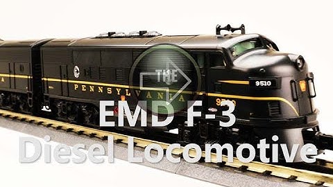 MTH RailKing 2019 O Gauge F-3 Diesel Locomotive Spotlight