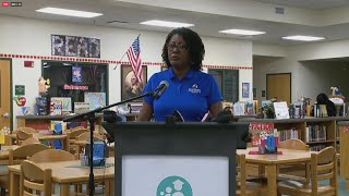 Polk County Public Schools press conference regarding Monday