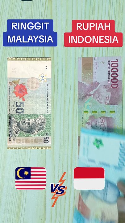 Perbandingan Uang 50 Ringgit Malaysia ke Rupiah Indonesia #shortvideo #shorts #viral