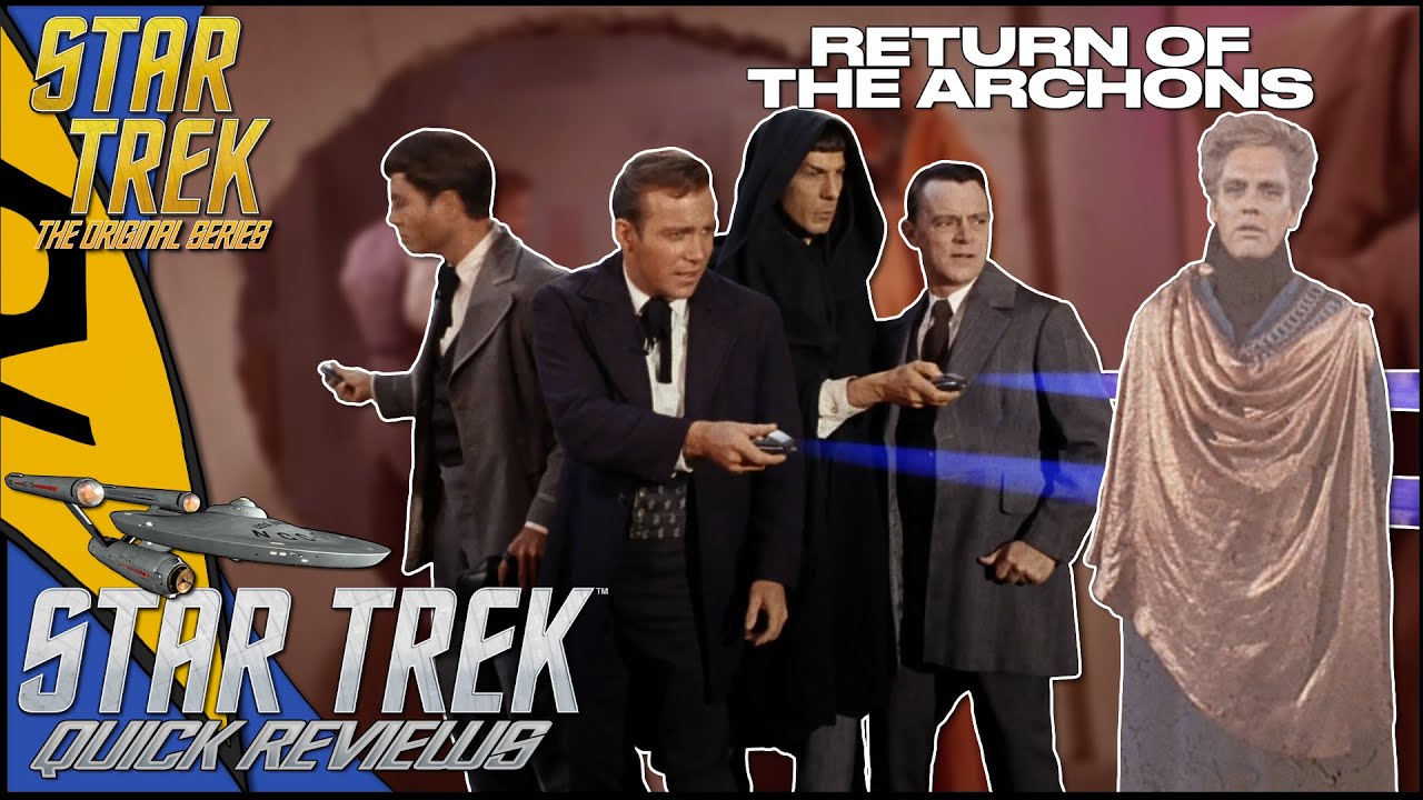 Kirk Meets The Proto Borg Return Of The Archons Star Trek Season 1 kirk-meets-the-proto-borg-return-of-the-archons-star-trek-season-1
