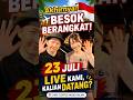 Besok Kami Berangkat ke Indonesia! 🇮🇩 Akankah Ada yang Datang ke Konser Kami di Jakarta? 🥹❤️