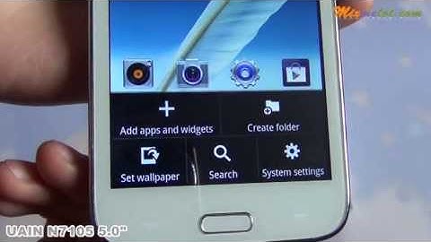 UAIN N7105 5.0" MTK6575 Android 4.0 Dual Core 3G Smart Phone