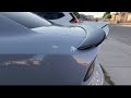 Dodge charger Wickerbill - easy upgrade and installV2 2 Layer Wickerbill Spoiler fits 2015-2023 Char