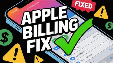 How To Fix Apple Store Billing Problem (Step-by-Step)